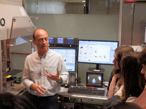 El CEXS en el marc de l'Escolab de 2014.