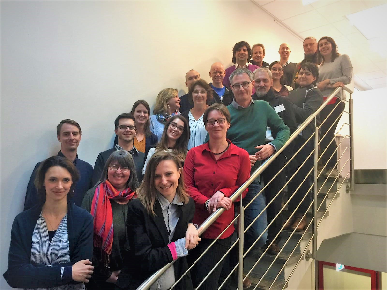 Foto de grup dels membres del consorci del projecte SUPER_MoRRI