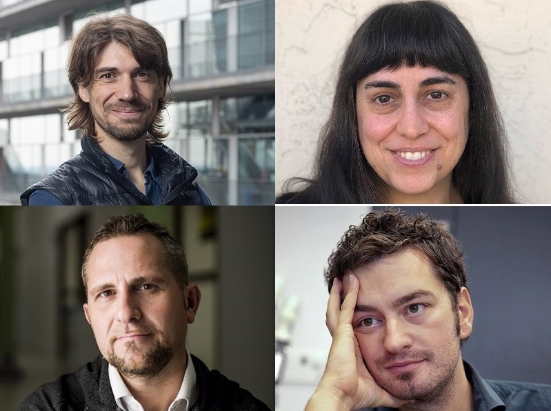 D'esquerra a dreta i de dalt a baix: Marc Güell, Beatriz Rodríguez-Labajos, Ruben Durante i Stanisa Raspapovic Imatge inicial - D'esquerra a dreta i de dalt a baix: Marc Güell, Beatriz Rodríguez-Labajos, Ruben Durante i Stanisa Raspapovic